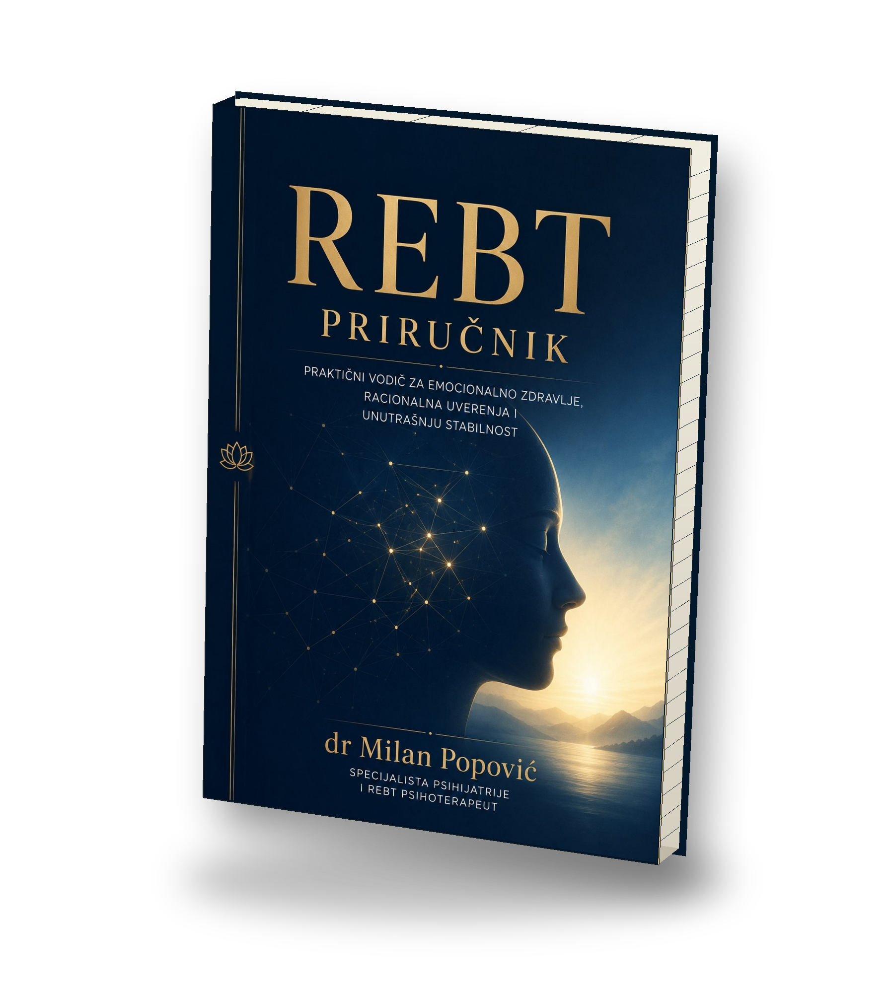 3D prikaz knjige REBT priručnik