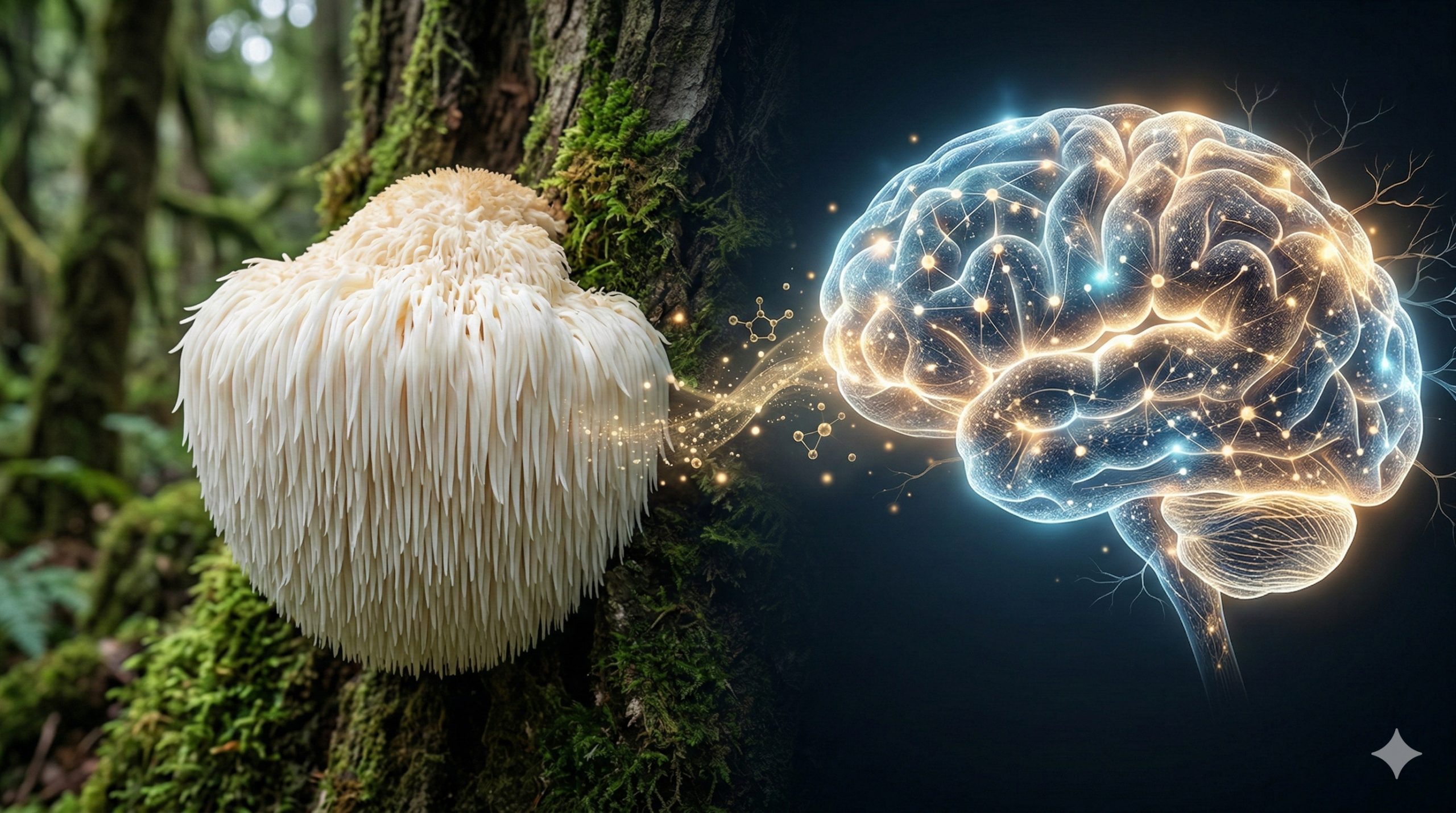 Lavlja Griva — Gljiva koja Gradi Nervna Vlakna